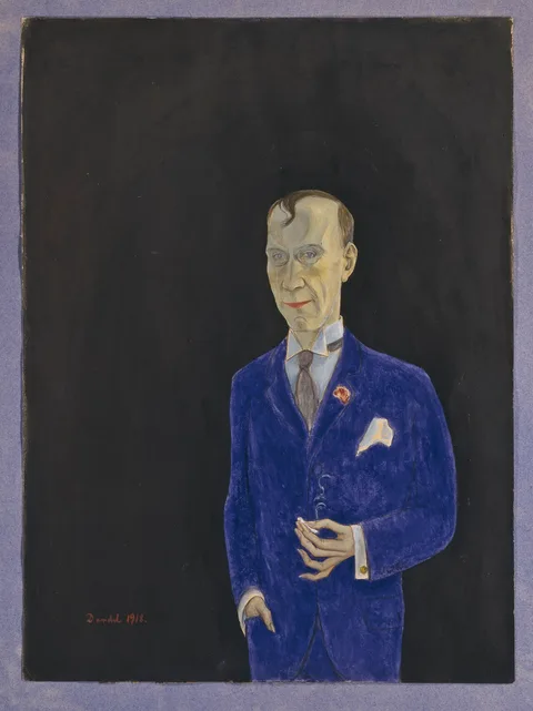 Nils von Dardel, David Sprengel, 1880-1941, skribent, kritiker