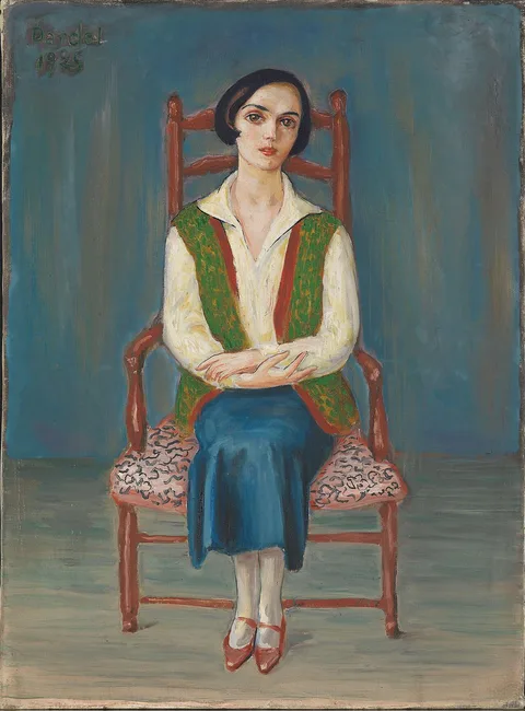 Nils von Dardel, Bulgarian Woman
