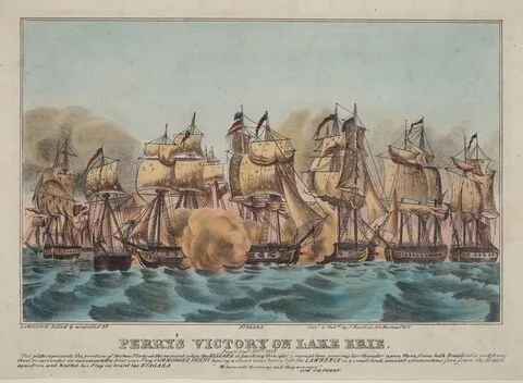 Napoleon Sarony, Perry's Victory on Lake Erie