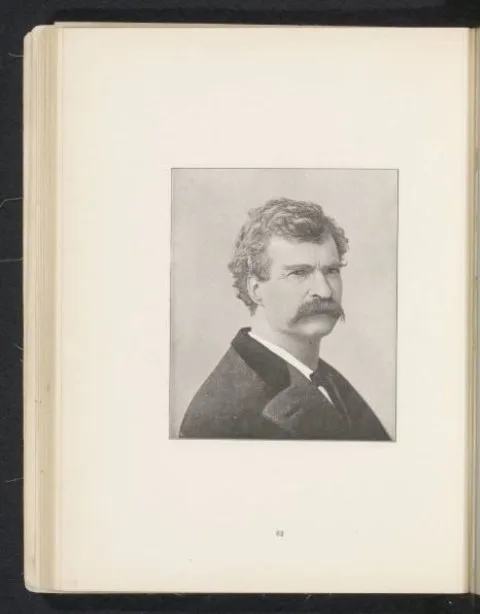 Napoleon Sarony, Portret van Mark Twain