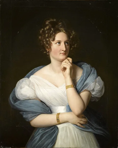 Louis Hersent, Delphine Gay