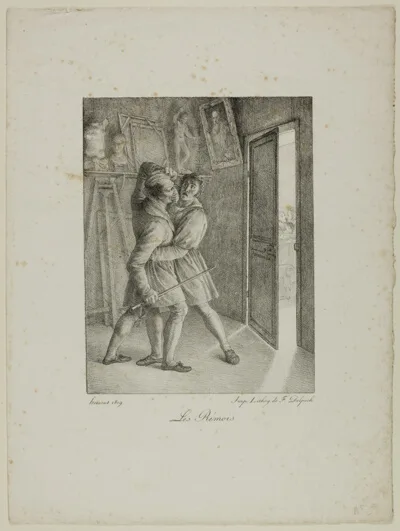 Louis Hersent, The Men from Rheims