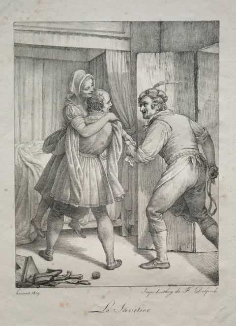 Louis Hersent, The Cobbler