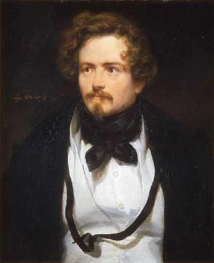 Eugène Devéria, Portrait of Amaury-Duval