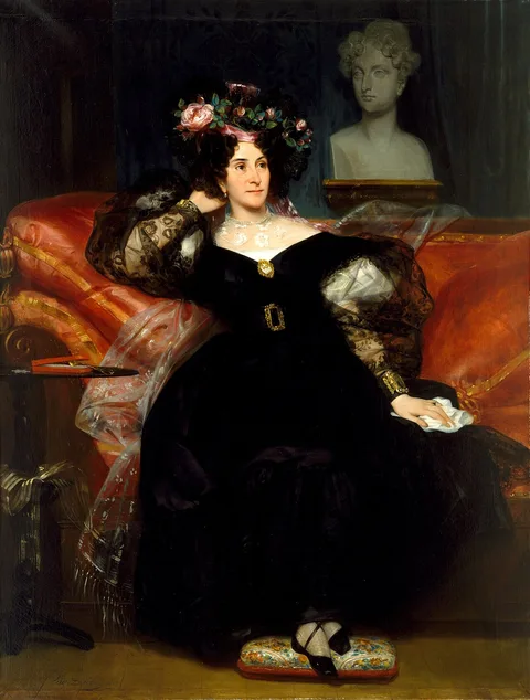 Eugène Devéria, Portrait of Mme. Jule-Antoine Droz