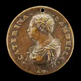 Alessandro Vittoria, Caterina Sandella of Venice, Wife of Pietro Aretino 1548