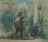 Charles Angrand, The Woodcutter