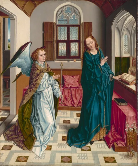 Aelbrecht Bouts, The Annunciation