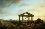 Marcin Zaleski, Entry to Warsaw with captives and standards won in the battles of Wawer and Dąb Wielki on 2 April 1831.