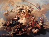Bartolomeo Altomonte, The Four Seasons Paying Homage to Chronos