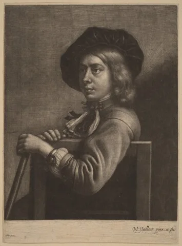 Wallerant Vaillant, Self-Portrait