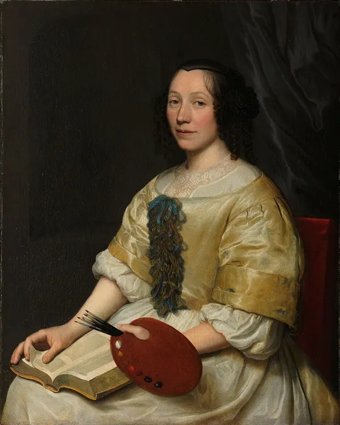 Wallerant Vaillant, Maria van Oosterwijck (1630-93). Flower painter