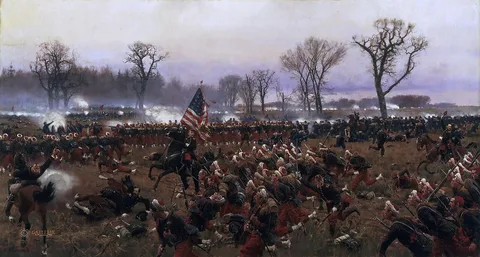 Carl Röchling, The Battle of Fredericksburg, December 13, 1862