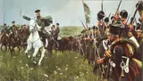 Carl Röchling, Gebhard Leberecht von Blücher at the Battle of Waterloo