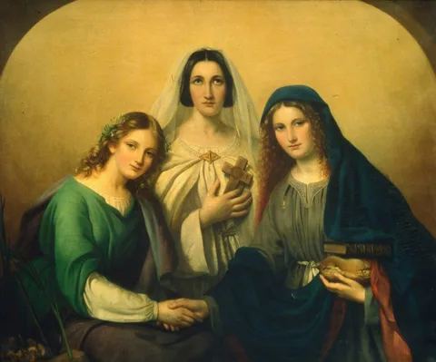 Adèle Kindt, Faith, Hope and Charity