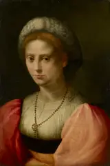 Domenico Puligo, Portrait of a Lady