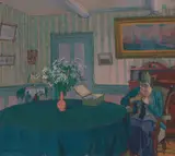Harold Gilman, Sylvia Darning