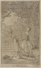 Hubert-François Gravelot, Le Mari sylphe