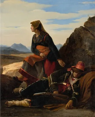 Léopold Robert, The sleeping robber