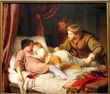 Theodor Hildebrandt, L'Assassinat des enfants d'Edouard by Theodor Hildebrandt