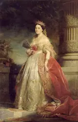 Edouard Louis Dubufe, Portrait of the Princess Mathilde