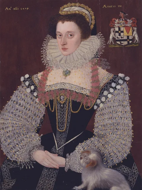 George Gower, Portrait of Frances, Lady Brydges