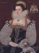 George Gower, Portrait of Frances, Lady Brydges