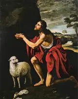 Juan van der Hamen, John the Baptist in Prayer
