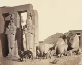 Francis Frith, The Ramasseum of El-Kurneh, Thebes, First View