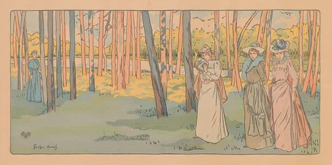 George Auriol, Promenade sur Bois