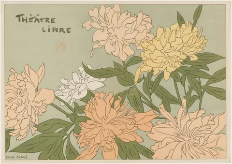 George Auriol, "Myrane" et "Les Chapons" (Program for Théâtre Libre)