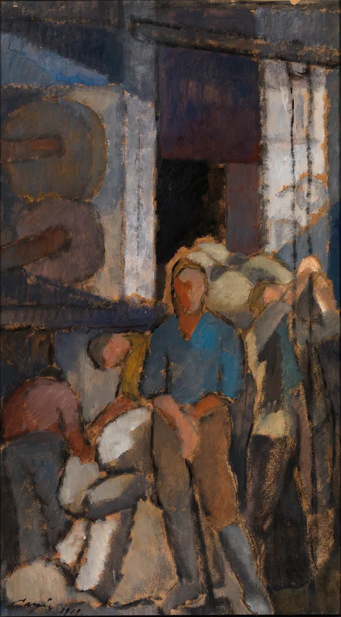 Alvar Cawén, At the Factory