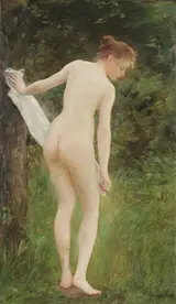Raphaël Collin, Woman bathing