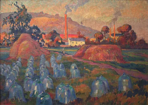 Robert Antoine Pinchon, The Market Garden