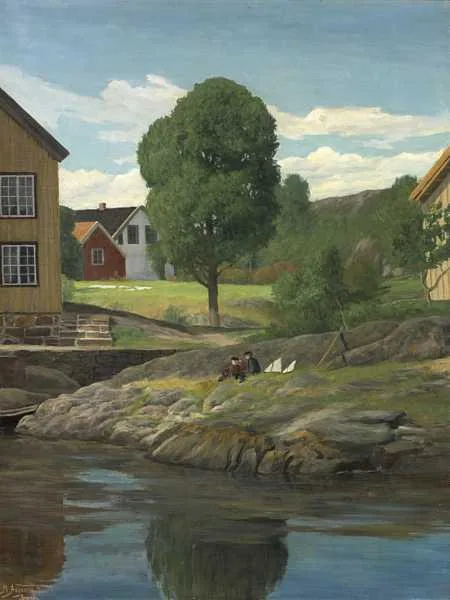 Martin Aagaard, Borøen