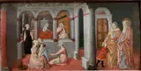 Matteo di Giovanni, The Birth of the Virgin