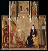 Matteo di Giovanni, Altarpiece of San Pietro a Ovile