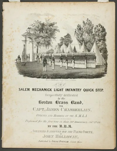 Fitz Henry Lane, The Salem Mechanick Light Infantry Quick Step