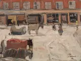 James Wilson Morrice, Snow Scene