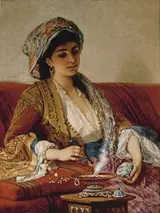 Cesare Dell'Acqua, An Ottoman beauty