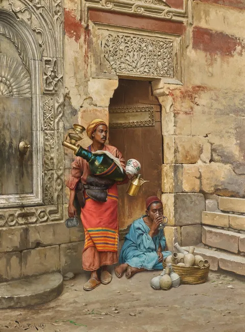 Ludwig Deutsch, The Water Seller