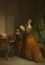 Jean Raoux, The Singing Lesson