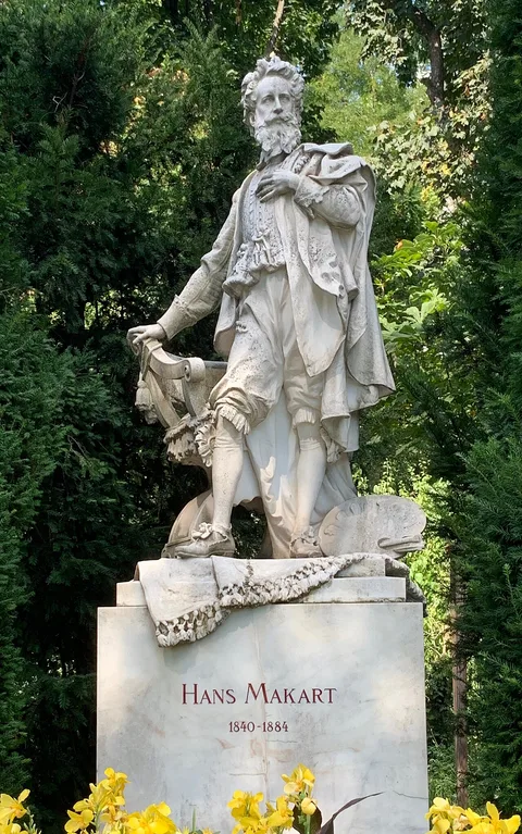 Viktor Tilgner, Hans Makart monument, Vienna