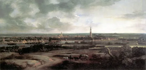 Matthias Withoos, View of Amersfoort