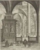 Gerard Houckgeest, Kerkinterieur