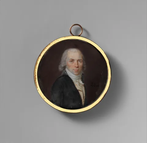 Jeanne-Philiberte Ledoux, Portrait of a Man