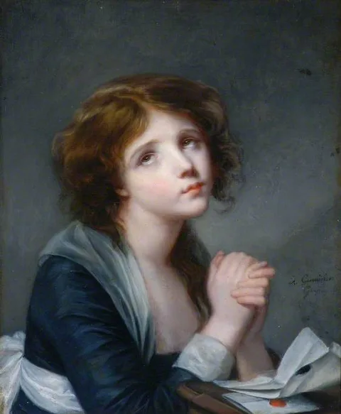 Jeanne-Philiberte Ledoux, A Girl in Prayer