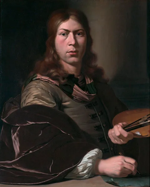 Jan van Mieris, Self-portrait