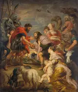 Jan van den Hoecke, The reconciliation of Jacob and Esau