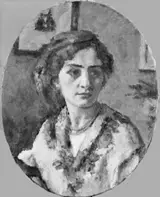 Charles-François-Prosper Guérin, Italian Woman with a Yellow Scarf